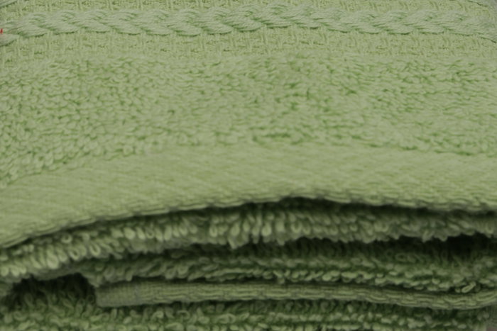 Mijölnir Toalla de Baño de Algodón 100% Verde 30 x 50 cm
